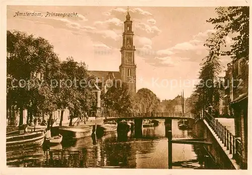 AK / Ansichtskarte 73795367 Amsterdam__NL Prinsengracht 