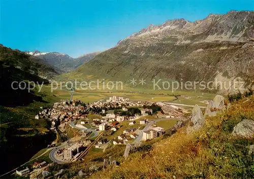 AK / Ansichtskarte Andermatt_UR Fliegeraufnahme 