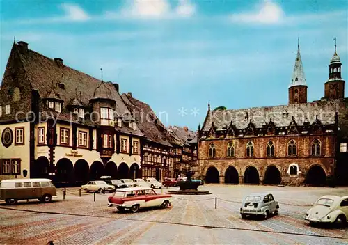 AK / Ansichtskarte  Goslar Marktplatz Goslar