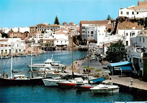 AK / Ansichtskarte 73795426 Ciudadela_Menorca_ES Vista parcial y puerto 
