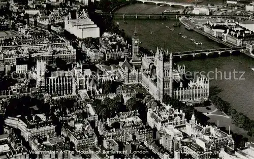 AK / Ansichtskarte 73795448 London__UK Westminster and The Houses of Parliament  