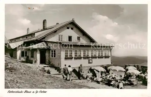 AK / Ansichtskarte  Arberschutzhaus_1456m_Bayerisch_Eisenstein am Grossen Arber 