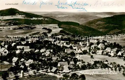 AK / Ansichtskarte  Struempfelbrunn Panorama mit Sockenbacher Hof Struempfelbrunn