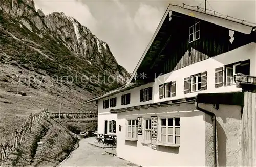 AK / Ansichtskarte  Steinlingalm_1670m_Kampenwand Alpengasthaus Steinlingalm 