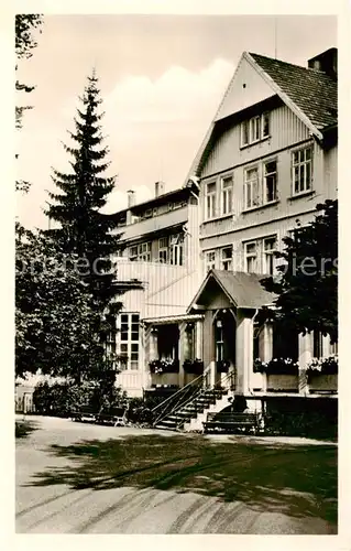 AK / Ansichtskarte  Clausthal-Zellerfeld Johanneser Kurhaus Clausthal-Zellerfeld