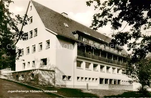 AK / Ansichtskarte  Koerbecke_Moehnesee Jugendherberge Koerbecke Moehnesee