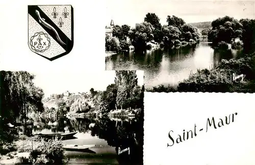 AK / Ansichtskarte  Saint-Maur Les promenades au bord de la Marne Saint-Maur