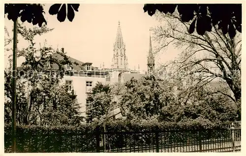 AK / Ansichtskarte  Konstanz_Bodensee Blick zur Kirche Konstanz_Bodensee