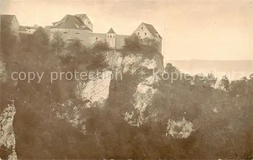 AK / Ansichtskarte  Leibertingen Burg Wildenstein Schwaebische Alb Leibertingen