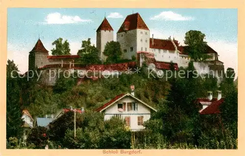 AK / Ansichtskarte Burgdorf_BE Schloss 