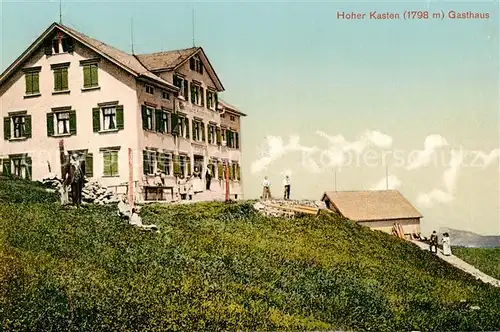 AK / Ansichtskarte Hoher_Kasten_Hohenkasten_1799m_IR Berggasthaus 