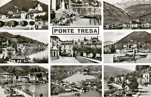AK / Ansichtskarte Ponte Tresa_TI Teilansichten 