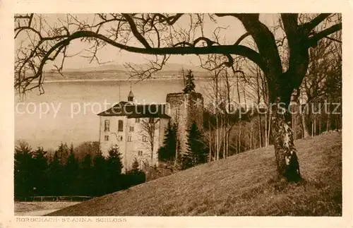 AK / Ansichtskarte Rorschach_Bodensee_SG St Anna Schloss 