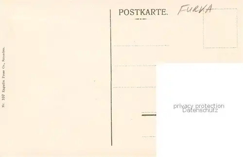 AK / Ansichtskarte Furka_2431m_UR Alpenpost Postkutsche 