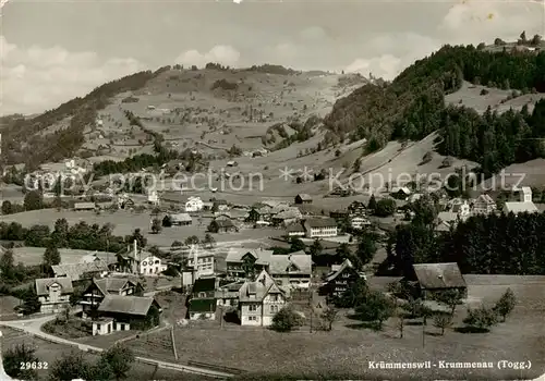 AK / Ansichtskarte Kruemmenswil_Krummenau__SG Panorama 