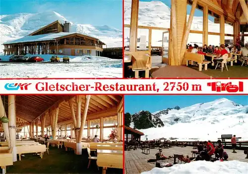 AK / Ansichtskarte  Kaunertal_Tirol_AT Kaunertaler Gletscherbahnen Bergrestaurant 