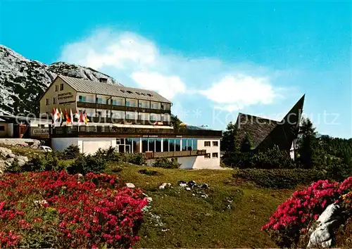 AK / Ansichtskarte  Tauplitzalm_1650m_Dachstein_AT Sporthotel Kirchenwirt Alpenflora 