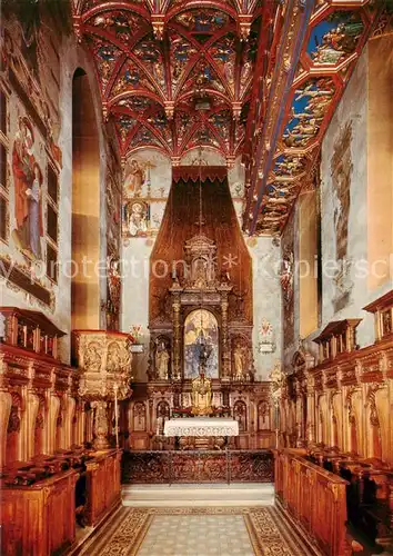 AK / Ansichtskarte 73795825 Heiligenberg_Baden Schloss Hochaltar Schlosskapelle 16. Jhdt. Heiligenberg_Baden