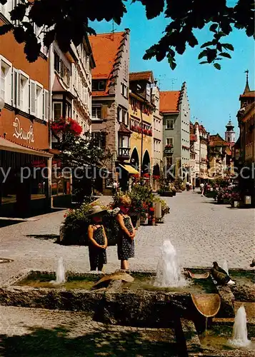 AK / Ansichtskarte  Lindau_Bodensee Hauptstrasse Fussgaengerzone Lindau Bodensee