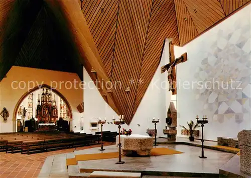 AK / Ansichtskarte  Immenstaad_Bodensee Katholische Pfarrkirche St. Jodokus Marienkapelle Innenansicht Immenstaad_Bodensee