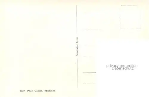 AK / Ansichtskarte Interlaken_BE Jungfraubahn und Jungfrau Berner Alpen Interlaken_BE