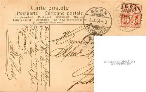 AK / Ansichtskarte Bern_BE Rathaus Bern_BE