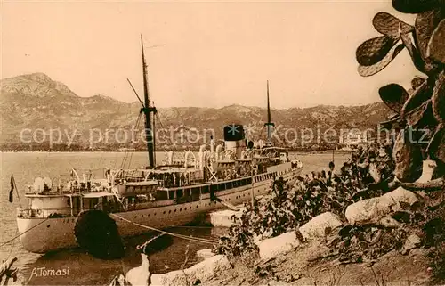 AK / Ansichtskarte Calvi_2B_Haute Corse Arrivie de lIle de Beaute 