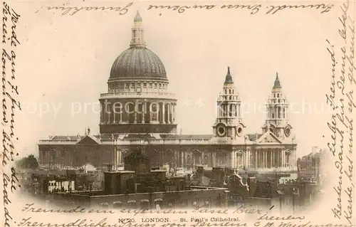 AK / Ansichtskarte  London__UK St Pauls Cathedral 