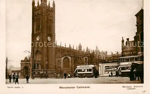 AK / Ansichtskarte 73795928 Manchester__UK Cathedral 