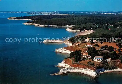 AK / Ansichtskarte Meschers_les_Bains_17 Les falaises et les plages vues du ciel 