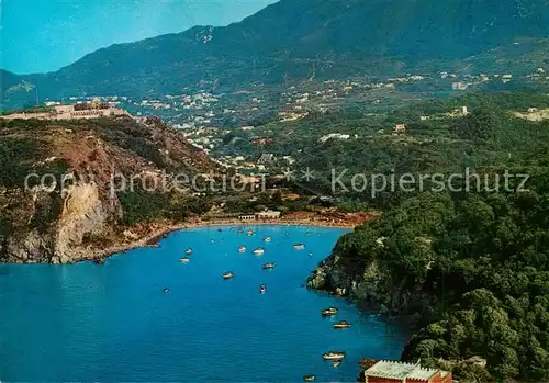 AK / Ansichtskarte  Lacco-Ameno_Ischia_IT Lido di S Montano dall aereo 