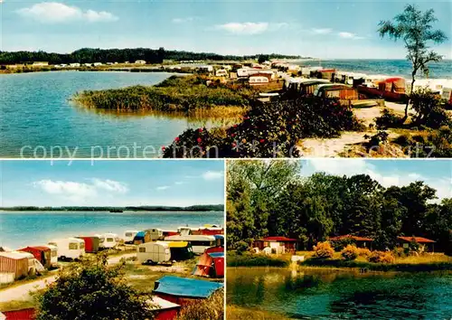 AK / Ansichtskarte 73795982 Karlsminde Campingplatz an der Eckernfoerder Bucht Karlsminde