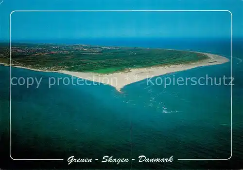 AK / Ansichtskarte  Grenen_Skagen_DK Fliegeraufnahme 