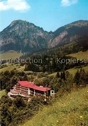 AK / Ansichtskarte 73795995 Hindelang Prinz Luitpold Bad Hotel Hindelang