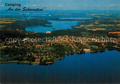 AK / Ansichtskarte  Malente-Gremsmuehlen Camping An der Schwentine Fliegeraufnahme Malente-Gremsmuehlen