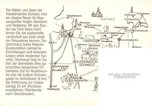 AK / Ansichtskarte  Malente-Gremsmuehlen Camping An der Schwentine Fliegeraufnahme Malente-Gremsmuehlen