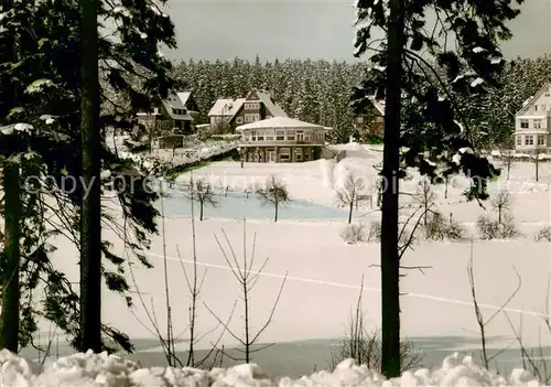 AK / Ansichtskarte  Hahnenklee-Bockswiese_Harz Cafe und Restaurant Bastei Hahnenklee-Bockswiese