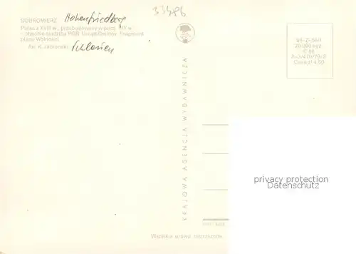 AK / Ansichtskarte  Dobromierz Palac Urzad Gminny Fragment placu Wolnosci Dobromierz