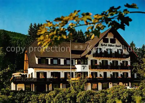 AK / Ansichtskarte  Obertal_Baiersbronn Hotel Adler Post Obertal Baiersbronn