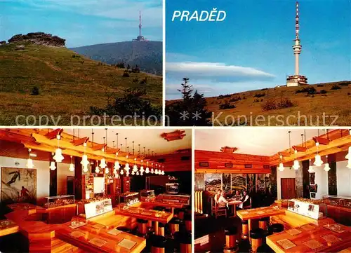 AK / Ansichtskarte  Jeseniky_Freiwaldau_CZ Horska restauraca Praded Gastraeume 