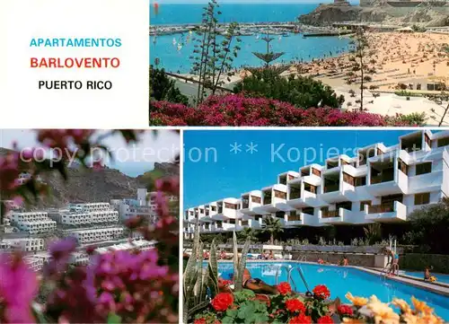 AK / Ansichtskarte  Puerto_Rico_Gran_Canaria_ES Apartamentos Barlovento Diversos aspectos 