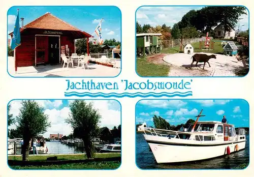 AK / Ansichtskarte  Woubrugge_Jacobswoude_NL Jachthaven Jacobswoude Bemiddeling reparatie en onderhoud Verhuur van ligplaatsen en motorkruisers 