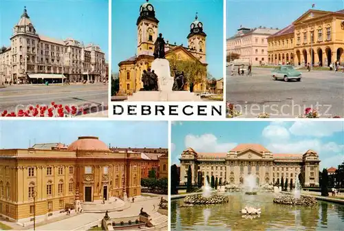 AK / Ansichtskarte  Debrecen_Debrezin_HU Orts und Teilansichten 