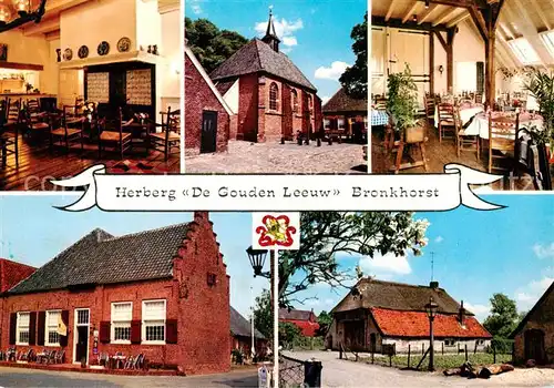 AK / Ansichtskarte  Bronkhorst_NL Herberg De Gouden Leeuw Gastraeume Kirche  