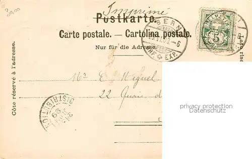 AK / Ansichtskarte Bern_BE Tour de l Horloge Bern_BE