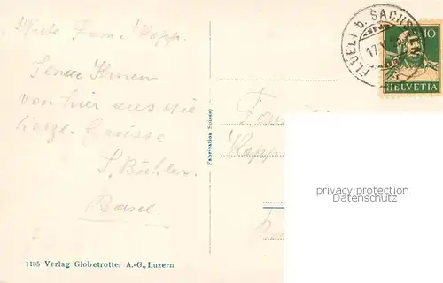 AK / Ansichtskarte Ranft_Flueeli_OW Panorama Bergkirche Alpen 