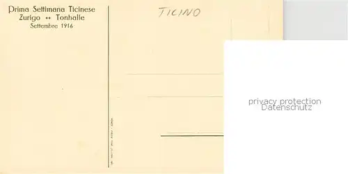 AK / Ansichtskarte Ticino_Tessin_Region Pro Ticino 1916 Kinder in Trachten Kuenstlerkarte 