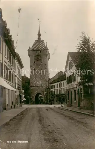 AK / Ansichtskarte Baden__AG Stadtturm 