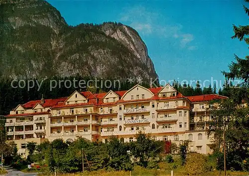 AK / Ansichtskarte 73796356 Garmisch-Partenkirchen Golf Hotel Sonnenbichl Garmisch-Partenkirchen