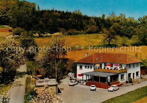 AK / Ansichtskarte  Waldkatzenbach Gaststaette und Hoehen Pension zur Turmschaenke Waldkatzenbach